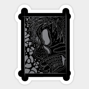 Cross Section Xray Sticker